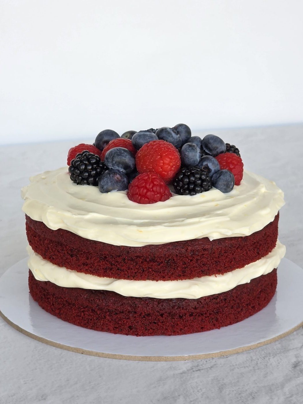 Naked Cake Red Velvet — Aires Patisserie, Alcochete